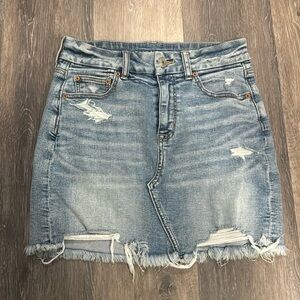 Denim Mini Skirt